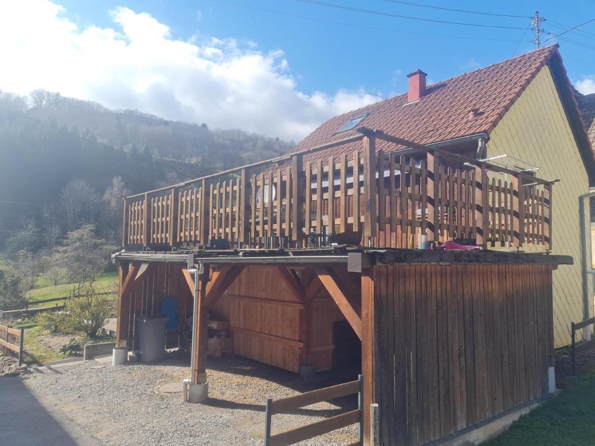 Le Chalet Du Tanet Spa Sauna Terrasse En Alsace Soultzeren Exterior foto