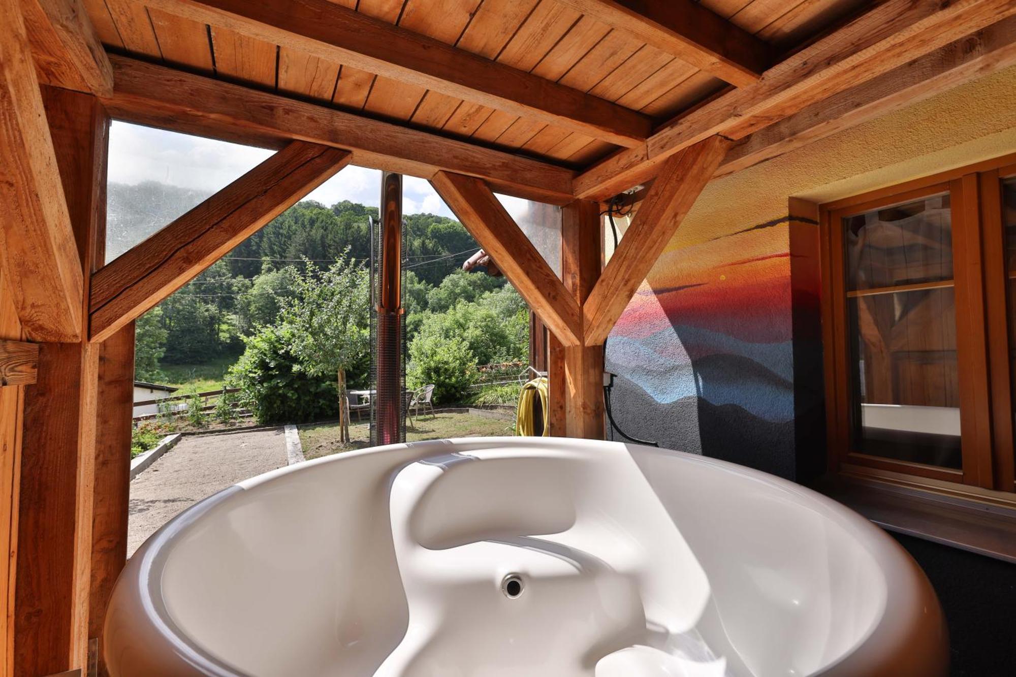 Le Chalet Du Tanet Spa Sauna Terrasse En Alsace Soultzeren Exterior foto